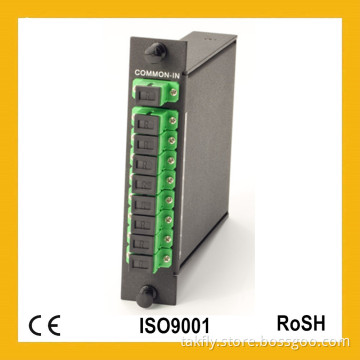 1X8 Sc APC Adaptor Lgx Fiber Optic/PLC Splitter